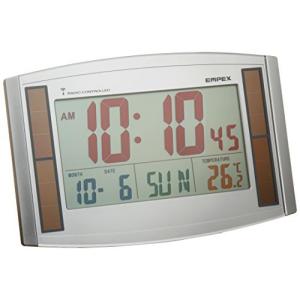 EMPEX (エンペックス) カラー電波時計ソーラーエコ 置掛兼用 LC-821 