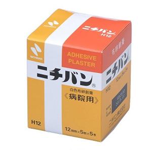 ニチバン 病院バン 12mm幅 5m巻き 5巻