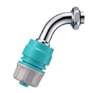 SANEI ジョインター付き万能ホームパイプ 散水ホースをワンタッチ接続 W26山20 PY127-64X-16