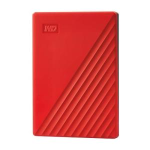 WD ポータブルHDD 2TB USB3.0 レッド My Passport 暗号化 パスワード保護 外付けハードディスク / 3年保証 WDBYVG