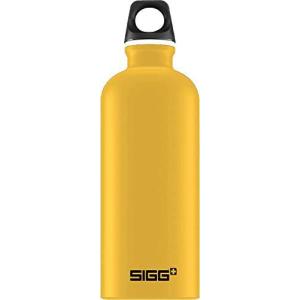 シグ (SIGG) アウトドア 水筒 軽量 スイス製アルミボトル トラベラータッチ 0.6L マスタード 60197の商品画像