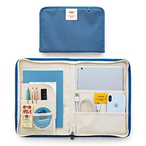 Funnymade ファイルオーガナイザーA5タブレットポーチ ipad 11インチ対応 タブレット ケース カバー 収納バッグ ノートパソコン PC