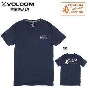 VOLCOM ボルコム WORKWEAR S/S　 A5002097 【 NVY 】ワークウエア コレクション Tシャツ シャツ｜abeam-shop