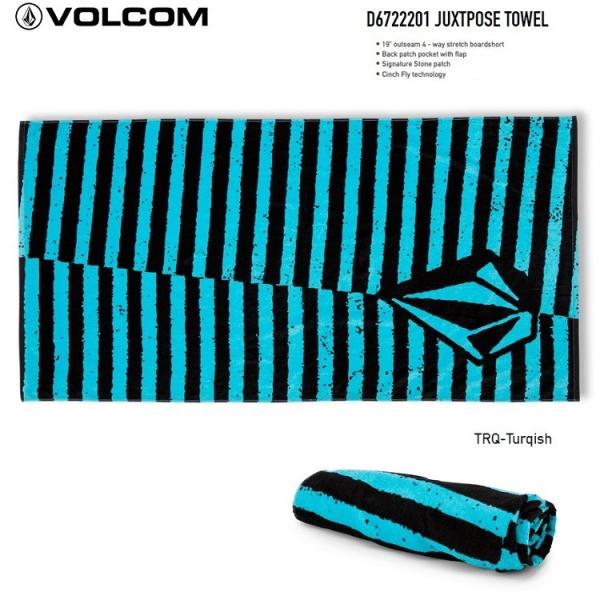 VOLCOM ボルコム【 JUXTPOSE TOWEL 】 D6722201 【 TRQ 】 タオル...