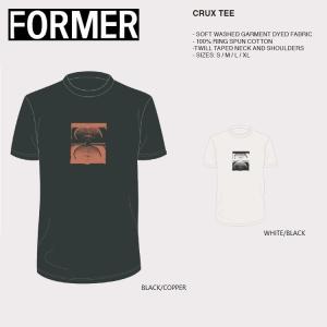 FORMER フォーマー　【 CRUX TEE S/S　】　 Tシャツ シャツ 日本正規品