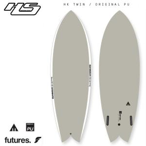 HaydenShapes ヘイデンシェイプス 2023 S/S 『 HYPTO KRYPTO TWIN PU ヒプトクリプト ツイン 』 カラー:Volatile Bone White 2FIN PU FUTURES サーフボード｜abeam-shop