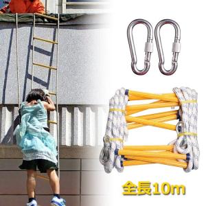 アルミ製避難はしご ＯＡ−５１ 自在フック型 ２階用 有効長4620mm 