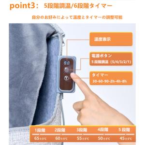 2024最新モデル パネルヒーター 足元 36...の詳細画像4