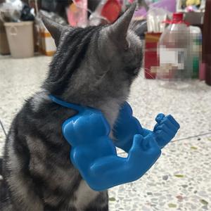 猫の筋肉の腕 ペット コスプレ 猫 筋肉 おも...の詳細画像2