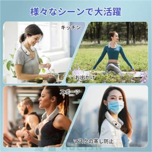 ネッククーラー 首掛け扇風機 18° 5000...の詳細画像1