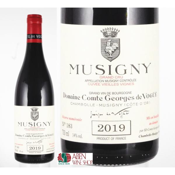 赤ワイン ヴォギュエ・ミュジニィＶＶ 2019年 750ml 正規品