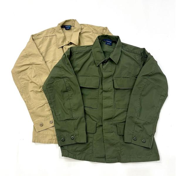 プロッパー PROPPER コットンリップストップ BDU ジャケット F5454 OLIVE ワン...
