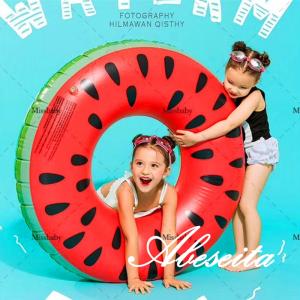 浮き輪 子供 大人用 スイカ ドーナツ 安い 70 80 90 120 水遊び