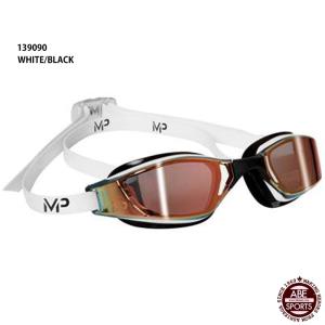 【アクアラング】AQUALUNG XCEED TITANIUM MIRROR LENS スイミングゴーグル/ゴーグル/ミラーレンズ/AQUALUNG(139090)WHITE/BLACK｜abespo