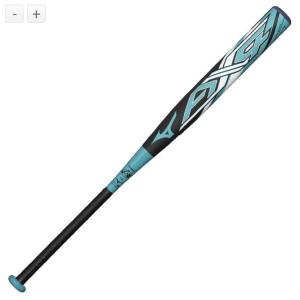 【ミズノ】ミズノプロ AX4 12インチ/エーエックスフォー/ソフトボール用バット/MIZUNO(1CJFSA0284)0925 ブラック×HISUI
