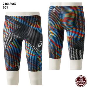 【アシックス】TIスパッツトップインパクトライン メンズスパッツ/メンズ水着/競泳水着/トップレーシング/asics(2161A067) 001