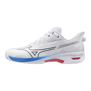 【ミズノ】WAVE EXCEED 5 OC ウエーブエクシード5 OC/クレー・砂入り人工芝コート/テニスシューズ/MIZUNO (61GB2312) 13 ホワイト×ネイビー×ブルー
