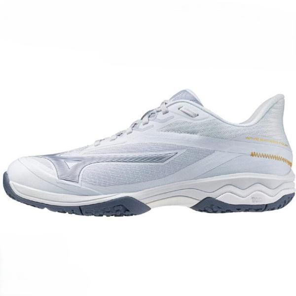 【ミズノ】ウエーブエクシードコートWIDE OC クレー砂入り人工芝コート/テニスシューズ/MIZU...