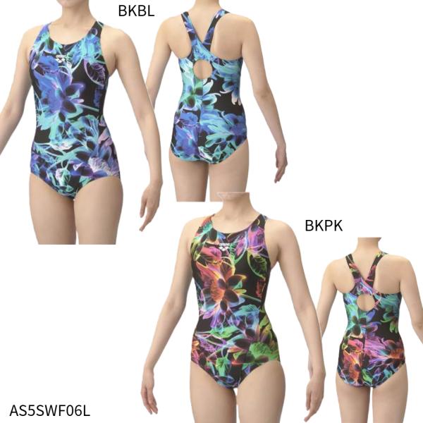 【アリーナ】フィットネスワンピース　オープンバック　フィットネス水着/レディース水着/arena (...