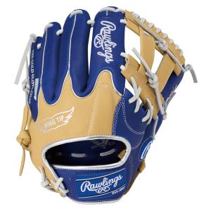 【ローリングス】ソフトボール用 HYPERTECH COLORS for MEN/右投げ/オールラウンド/Rawlings(GS5FHTC565W)　サイズ 11.75 INDCAM インディゴ/キャメル