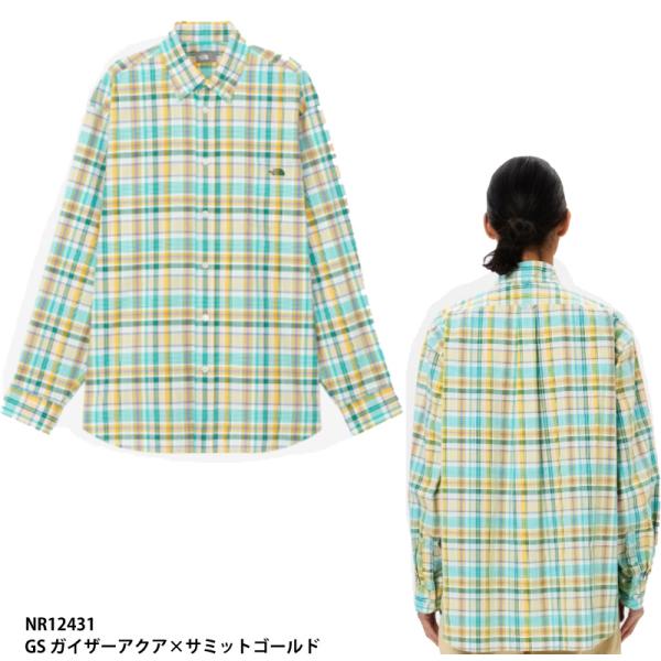 【THE NORTH FACE】L/S Madras Shirt ユニセックス/ノースフェイス/国内...