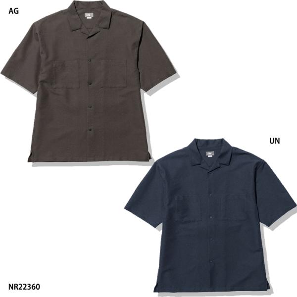 【THE NORTH FACE】S/S Seersucker Vent Mesh Shirt ショー...