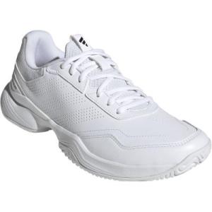 【アディダス】GameCourt 3 Synthetic Leather ゲームコート/オールコート/テニスシューズ/adidas (ONQ62) KI3606 フットウェアホワイト/コアブラック