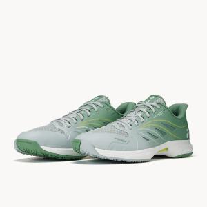 【ヨネックス】パワークッションエアラスダッシュ5 ワイド GC テニスシューズ/YONEX(SHTAD5WG) 809 グレー／ペールグリーン