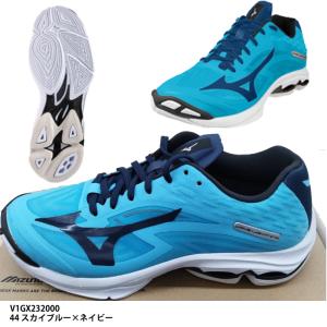 【ミズノ】WAVE LIGHTNING LOW WIDE アベスポーツ別注カラー バレーボールシュー...