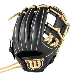 【ウィルソン】WILSON BEAR DUAL　ベアーデュアル/ 右投げ/ソフトボールグラブ　ウィルソン/Wilson(WBW103923)　ブラック×ブロンド