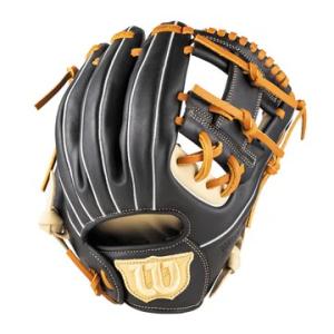 【ウィルソン】WILSON BEAR DUAL S ウィルソンベア/右投げ/ソフトボールグラブ/ソフトボールグローブ/Wilson(WBW104505) ブロンド×ブラック