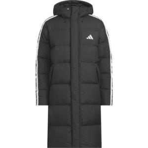 【アディダス】M 3S ロングダウンコート スリーストライプス/レギュラーフィット/ダウン/コート/adidas (WF945) JZ8731 ブラック｜abespo