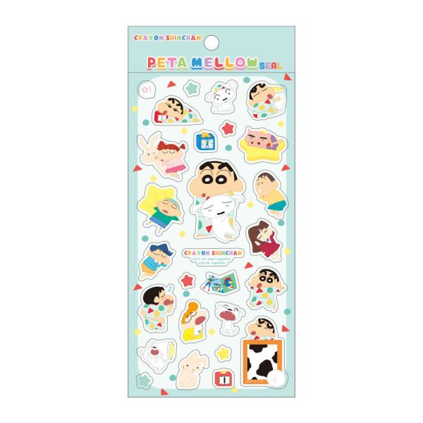 予約販売　ティーズファクトリー クレヨンしんちゃん ペタメロウシール　MUGYU／パジャマ