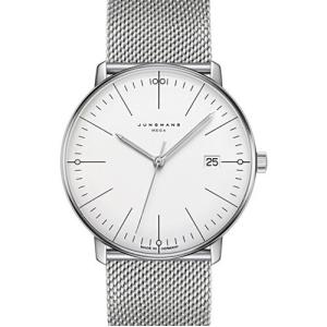 JUNGHANS 058482144 ユンハンス マックスビル メガ 電波時計 正規品｜abetokei