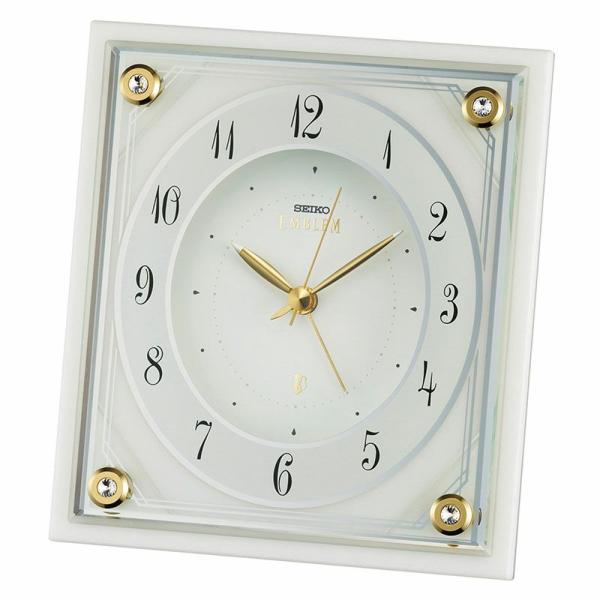 HR592W セイコー エムブレム 置き時計 名入れ代別途