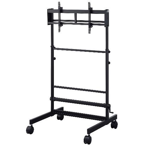 【代引不可】 ハヤミ工産　業務用ディスプレイスタンド PL-5337B　（ハンドル昇降タイプ）