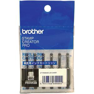 【代引不可】 brother ブラザー工業 使いきりタイプ補充インク 黒 ＜PRINK6B＞｜abewebshop