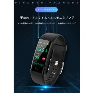 スマートウォッチ 体温測定 高温警告 着信通知 血圧測定 睡眠検測 活動量計 心拍計 アラーム 健康管理 防水 多機能 腕時計 レディース メンズ