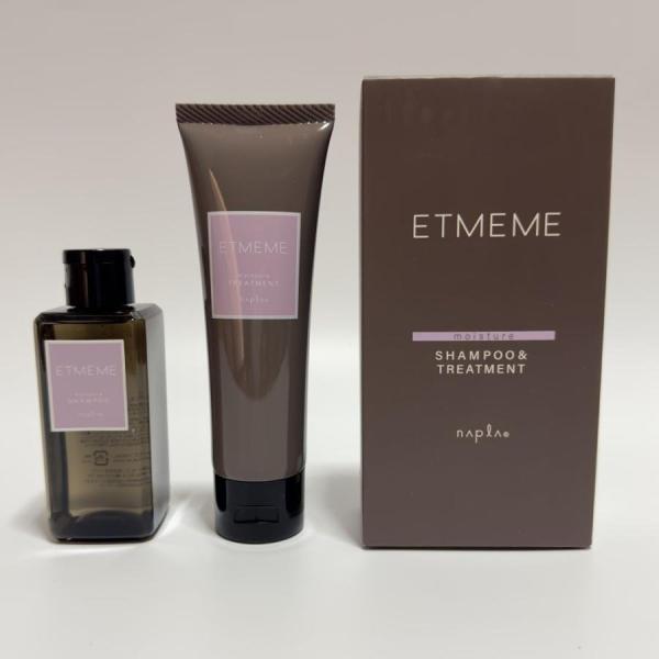 ナプラ エミーム モイスチャー シャンプー ＆ トリートメント ミニセット 100ml + 80g ...