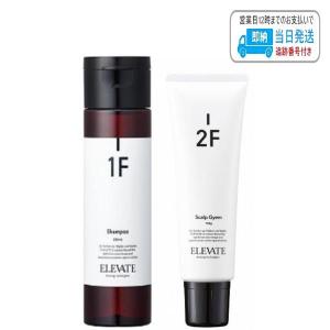 【セット品】デミ エレベート シャンプー 1F 250ml & スキャルプジェム 2F 150g デミ コスメティクス LSC｜abg-mart