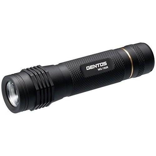 GENTOS USB充電式 LED懐中電灯 高出力トーチライト 明るさ400ルーメン/実用点灯6時間