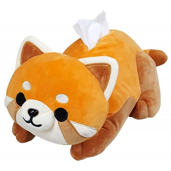 明邦 ティッシュケース レッサーパンダ
