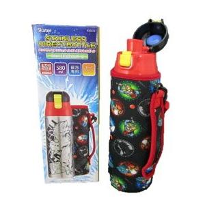 ドラゴンボール超17 スケーター 直飲み ステンレス 水筒 580ml ボトルカバー付き