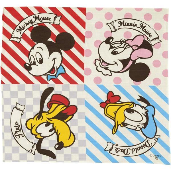 丸眞 風呂敷 ディズニー 70×70cm パーティータイム 日本製 泉州産 綿100%