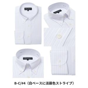 ワイシャツ 長袖 メンズ ボタンダウン ドレス...の詳細画像5