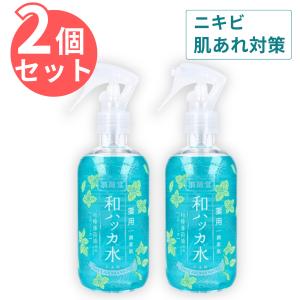 【2本】コスメテックスローランド 潤素肌 薬用和ハッカ 水ミスト 250mL×2本 化粧水｜abitora-store