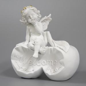 天使 エンジェル 2体セット 本を読む 置物 オブジェ オーナメント
