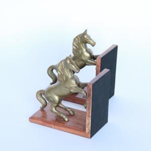 ブックエンド 本立て 馬 うま ホース Horse アワーグラス アンティーク