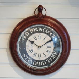 イタリア 壁掛け時計 カパーニ アンティークポプラ ウォールクロック