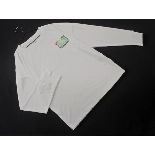 ROXY ロキシー RLY232014 オーバーサイズ ラッシュガード Tシャツ sizeS/白 ■...